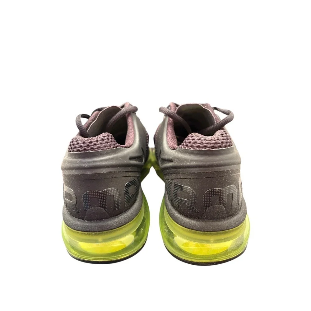 New Nike Air Max GS Kids Running Shoes Black Cyber Anthracite Yellow Size 5.5Y